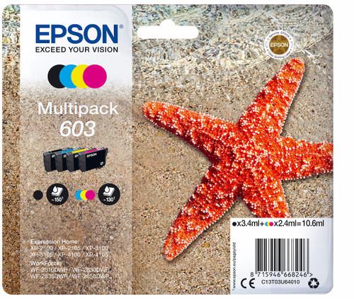Trony EPSON - 603 STELLA MARINA T03U STANDARD MULTIPACK 4 COLORI
