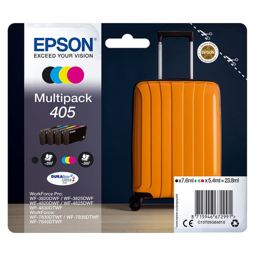 Trony EPSON - EPSON INCHIOSTRO SERIE VALIGIA 405 STD MPK 4 COL
