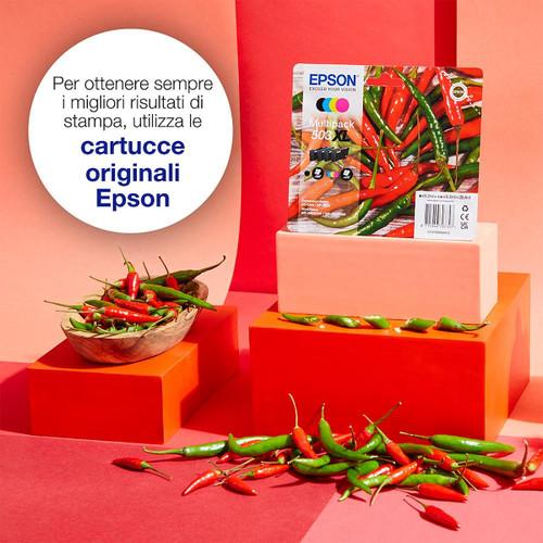 Trony EPSON - EPSON SERIE 503XL PEPERONCINI MULTIPACK 4 COLORI STD T09Q CARTUCCIA DI INCHIOSTRO ORIGINALE