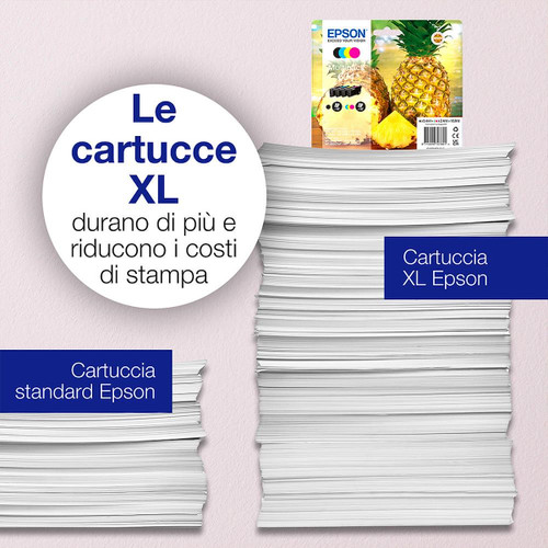 Trony EPSON - EPSON SERIE 604 ANANAS GIALLO STD T10G CARTUCCIA DI INCHIOSTRO ORIGINALE