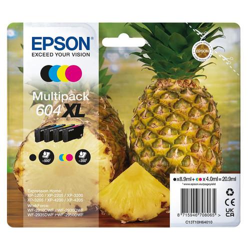 Trony EPSON - EPSON SERIE 604XL ANANAS MULTIPACK 4 COLORI XL T10H CARTUCCIA DI INCHIOSTRO ORIGINALE
