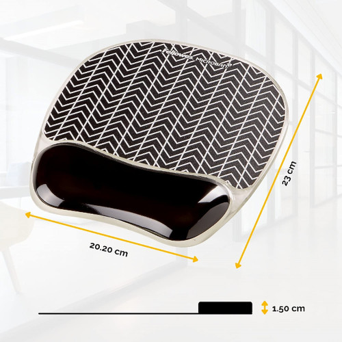 Trony FELLOWES - MOUSE PAD CON POGGIAPOLSI GEL PNEUMATICO