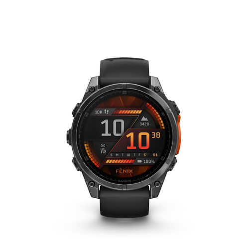 Trony GARMIN - FENIX 8 47MM SLATE GRAY CON CINTURINO BLACK