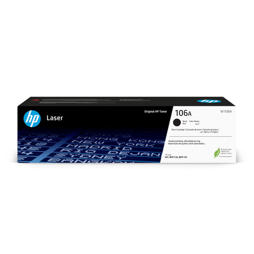 Trony HP - HP 106A W1106A Cartuccia Toner Originale Compatibile con Stampanti LaserJet Nero