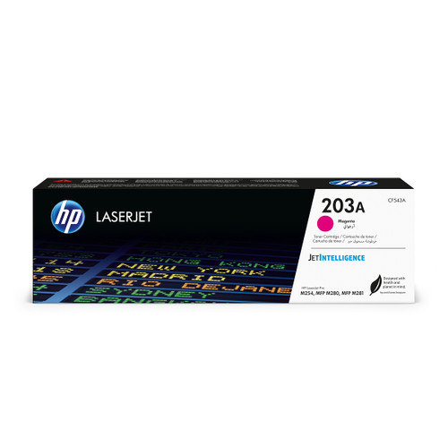Trony HP - HP 203A CF543A Toner Originale Compatibile con le Stampanti HP Color LaserJet Magenta