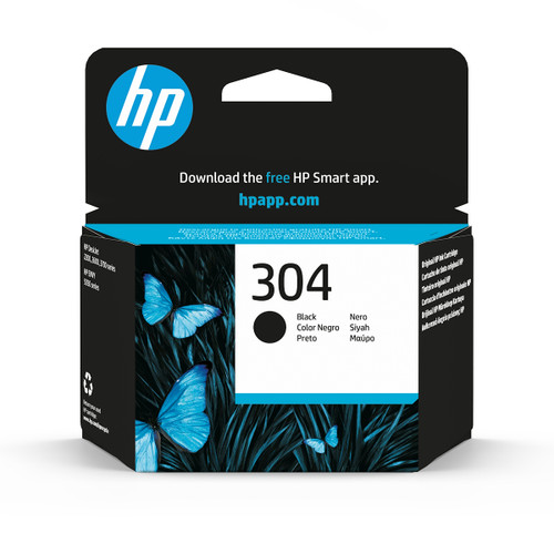 Trony HP - HP 304 cartuccia di inchiostro originale Nero