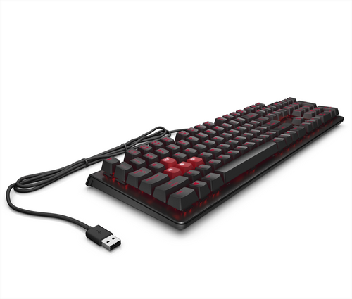Trony HP - Tastiera Meccanica Omen By HP Switch Meccanici Cherry MX Red Nera