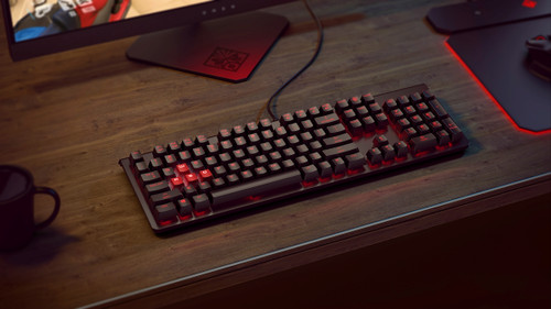 Trony HP - Tastiera Meccanica Omen By HP Switch Meccanici Cherry MX Red Nera