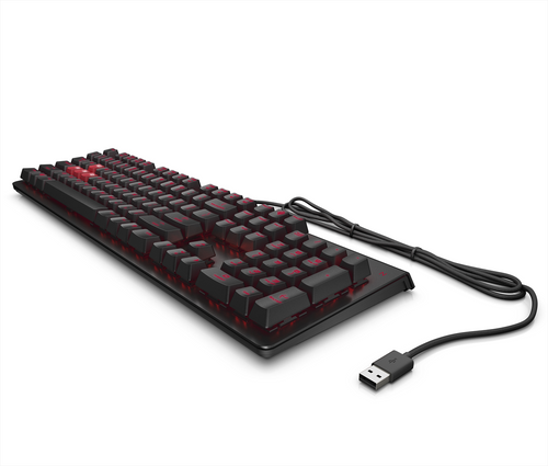 Trony HP - Tastiera Meccanica Omen by HP switch meccanici Cherry MX Red Nera