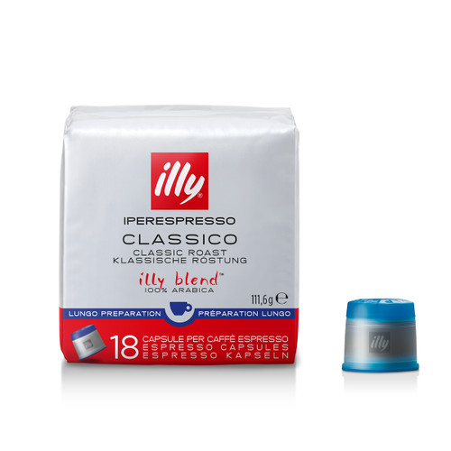 Trony ILLY - 18 CAPSULE CAFFÈ IPERESPRESSO CLASSICO LUNGO