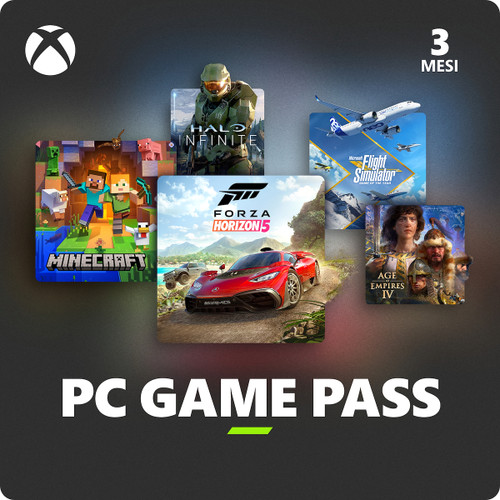 Trony MICROSOFT - MICROSOFT XBOX GAME PASS 3 MESI PER PC