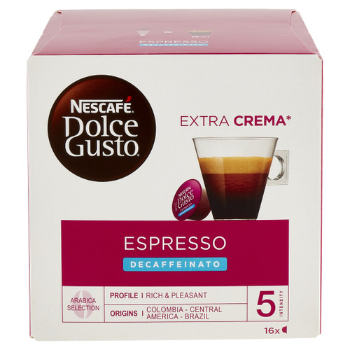 Trony Nescafé Dolce Gusto - CAFFE ESPRESSO DECAFFEINATO 16 CAPSULE