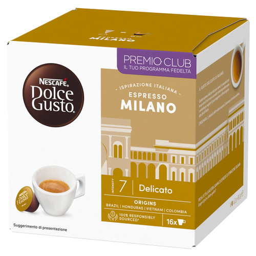 Trony Nescafé Dolce Gusto - CAFFE ESPRESSO MILANO 16 CAPSULE