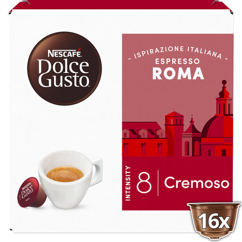 Trony Nescafé Dolce Gusto - CAFFE ESPRESSO ROMA 16 CAPSULE