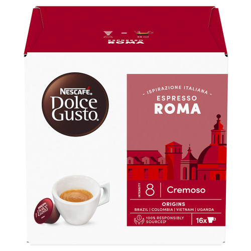 Trony Nescafé Dolce Gusto - CAFFE ESPRESSO ROMA 16 CAPSULE