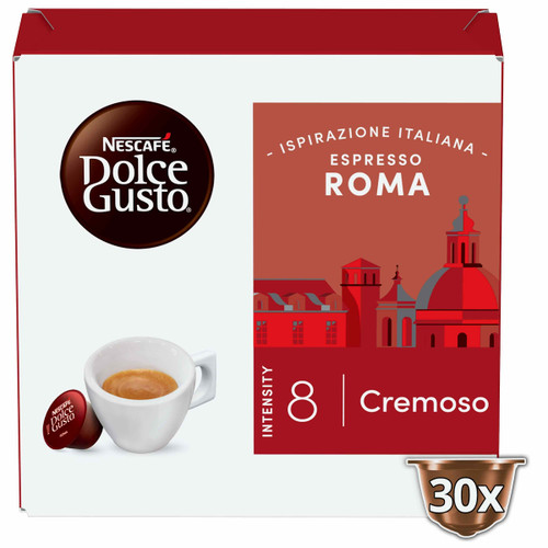 Trony Nescafé Dolce Gusto - CAFFE ESPRESSO ROMA 30 CAPSULE