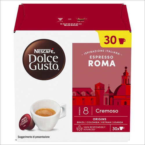 Trony Nescafé Dolce Gusto - CAFFE ESPRESSO ROMA 30 CAPSULE