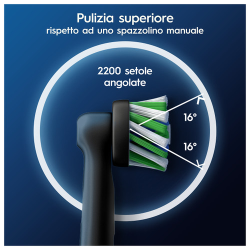 Trony ORAL-B - TESTINE PRO CROSS ACTION BLACK 3 TESTINE