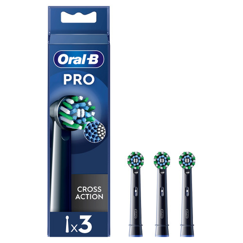 Trony ORAL-B - TESTINE PRO CROSS ACTION BLACK 3 TESTINE