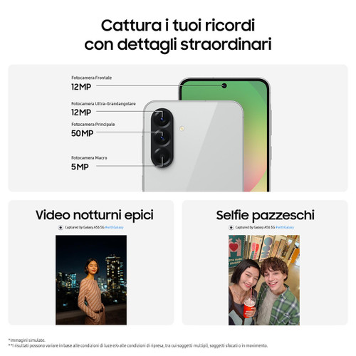 Trony SAMSUNG - Galaxy A56 5G 8+128GB Awesome Graphite