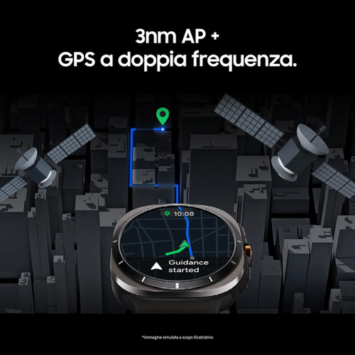 Trony SAMSUNG - GALAXY WATCH ULTRA 47MM LTE 2+32GB TITANIUM GRAY