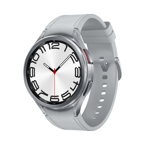 Trony SAMSUNG - GALAXY WATCH6 CLASSIC 47MM BT 2+16GB SILVER