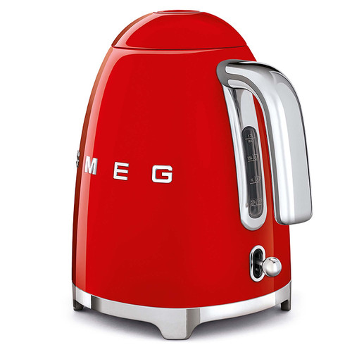 Trony SMEG - Bollitore Standard 50's Style – Rosso LUCIDO – KLF03RDEU
