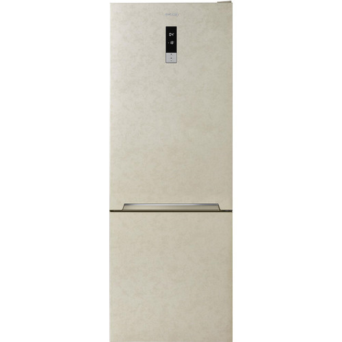 Trony SMEG - Frigo combinato da libera installazione larghezza 70 cm classe E total no frost display esterno colore marmorizzat