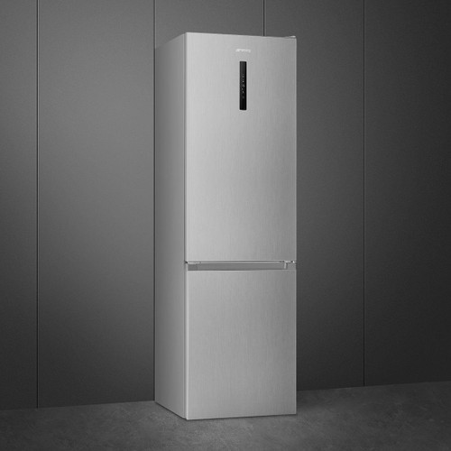 Trony SMEG - Frigorifero Libera Installazione Combinato Estetica Universale RC18XDNE Inox