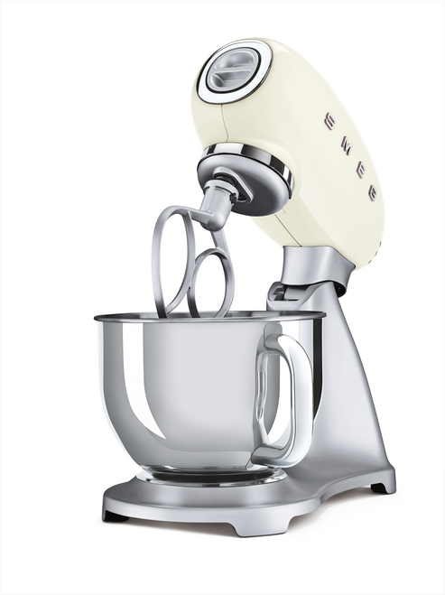 Trony SMEG - Impastatrice Standard 50's Style – Panna LUCIDO – SMF02CREU