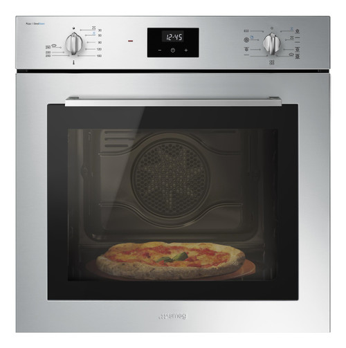 Trony SMEG - SF6400S1PZX Forno da incasso 60 cm classe A display estetica Selezione inox sistema Pizza+DirectSteam