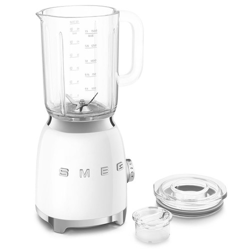 Trony SMEG - Smeg Frullatore Da Tavolo 50's Style – Bianco LUCIDO – BLF03WHEU