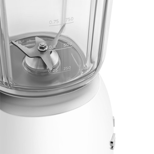 Trony SMEG - Smeg Frullatore Da Tavolo 50's Style – Bianco LUCIDO – BLF03WHEU