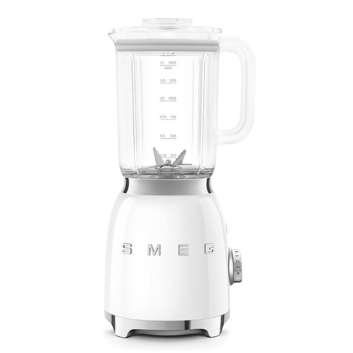 Trony SMEG - Smeg Frullatore da Tavolo 50's Style – Bianco LUCIDO – BLF03WHEU