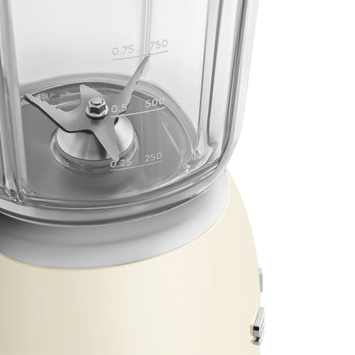 Trony SMEG - Smeg Frullatore Da Tavolo 50's Style – Panna LUCIDO – BLF03CREU