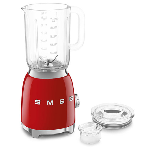 Trony SMEG - Smeg Frullatore Da Tavolo 50's Style – Rosso LUCIDO – BLF03RDEU