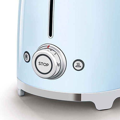 Trony SMEG - Smeg Tostapane 50's Style – Azzurro LUCIDO 2x2 – TSF01PBEU