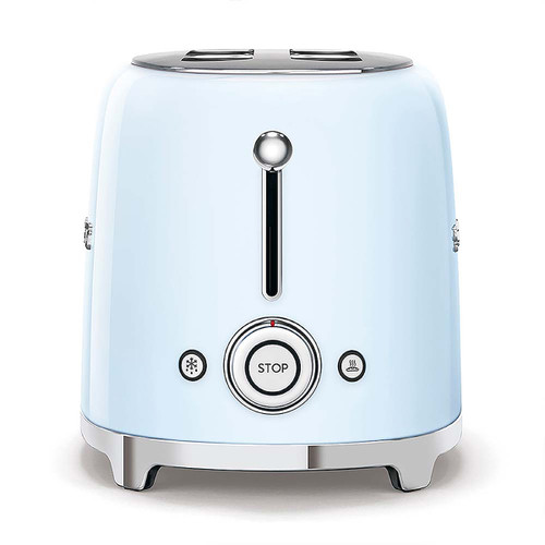 Trony SMEG - Smeg Tostapane 50's Style – Azzurro LUCIDO 2x2 – TSF01PBEU