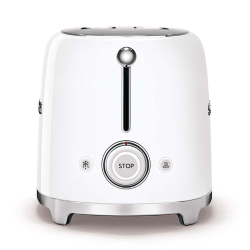 Trony SMEG - Tostapane 50's Style – Bianco LUCIDO 2x2 – TSF01WHEU
