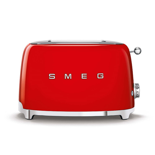 Trony SMEG - Tostapane 50's Style – Rosso LUCIDO 2x2 – TSF01RDEU