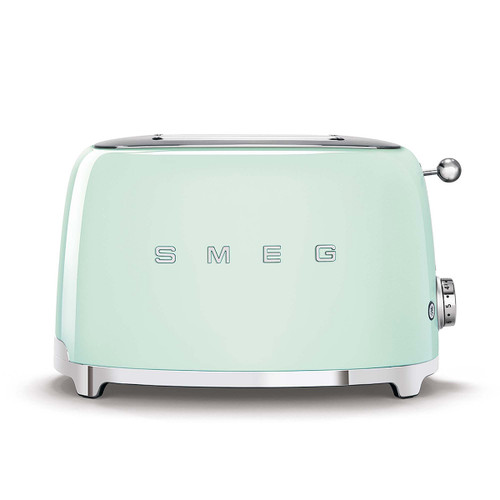 Trony SMEG - Tostapane 50's Style – Verde Pastello LUCIDO 2x2 – TSF01PGEU