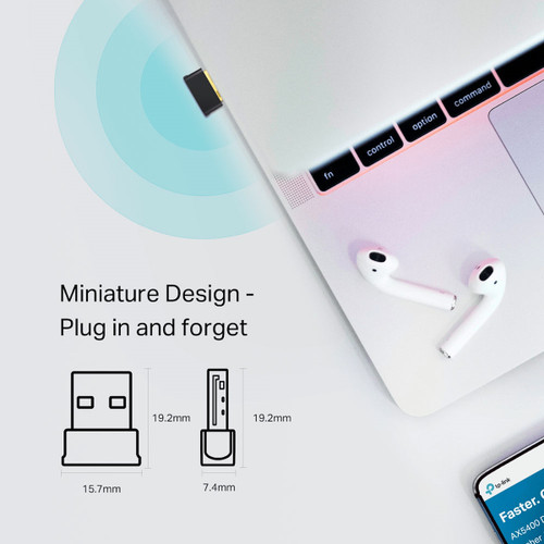 Trony TP-LINK - Nano Adattatore USB Wi-Fi AC600 E Bluetooth 4.2