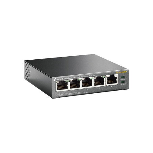 Trony TP-LINK - Switch Desktop 5 Porte Gigabit Di Cui 4 Porte PoE