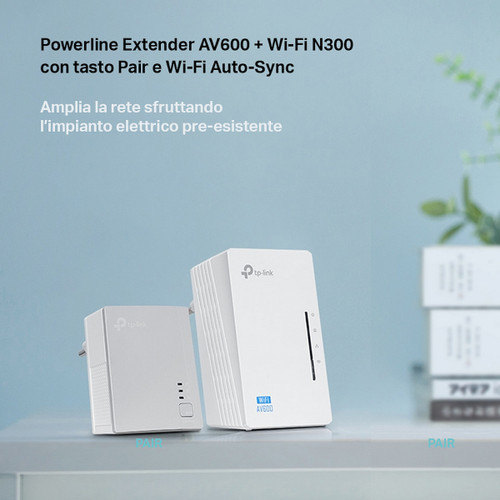 Trony TP-LINK - TL-WPA4221 KIT - KIT POWERLINE EXTENDER AV600 CON