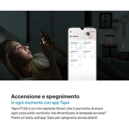 Trony TP-LINK - TP-LINK TAPO P100 - PRESA ELETTRICA SMART WI-FI CO