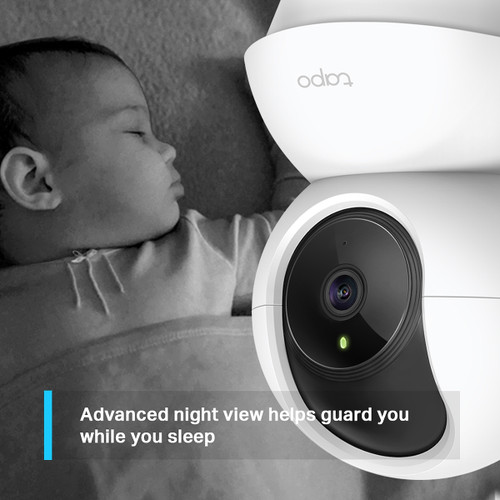 Trony TP-LINK - TP-Link Tapo TC70 - Telecamera Pan/tilt Wi-Fi HD 1080p Con App Control