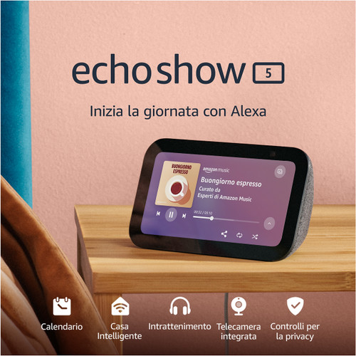 Trony AMAZON - ECHO SHOW 5 (3ª GENERAZIONE)