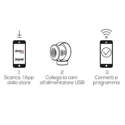 Trony BEGHELLI - VIDEOCAMERA RING DA INTERNO