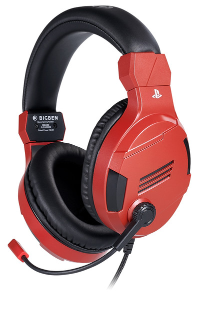 Trony BIG BEN - CUFFIE GAMING STEREO V3 ROSSO PS5