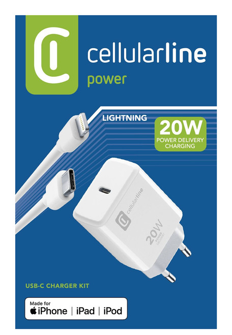 Trony CELLULARLINE - ACHIPHKITC2LMFI20W